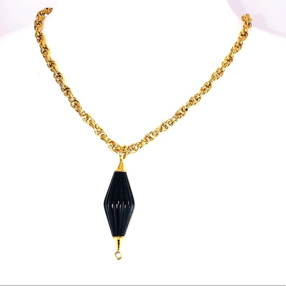 Givenchy Jewelry - Rare Givenchy Diamond Shape Pendant Necklace